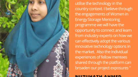 Nuzuhath Ahmed Energy Storage Quote