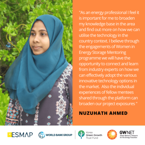 Nuzuhath Ahmed Energy Storage Quote