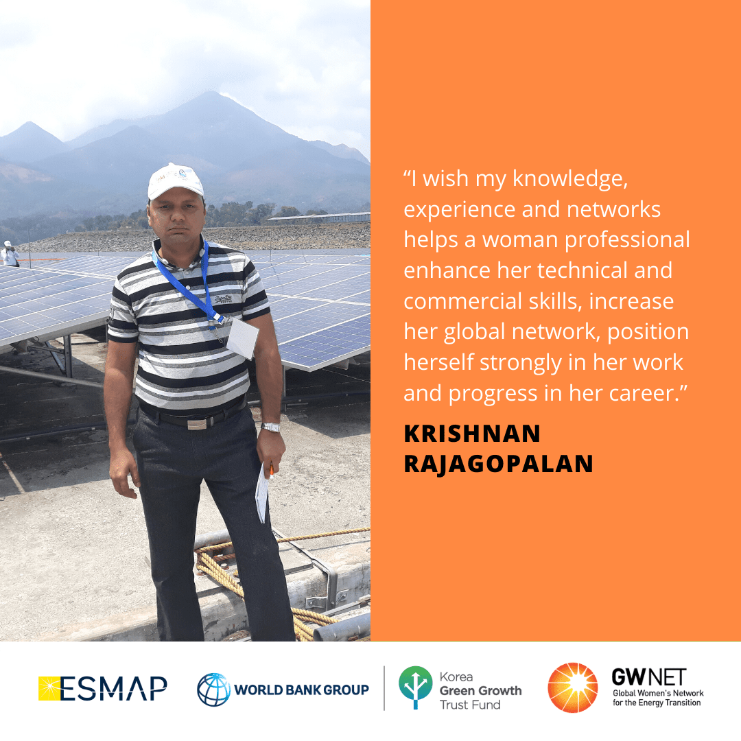 Krishnan Rajagopalan Women in Energy Storage Mentoring Programme