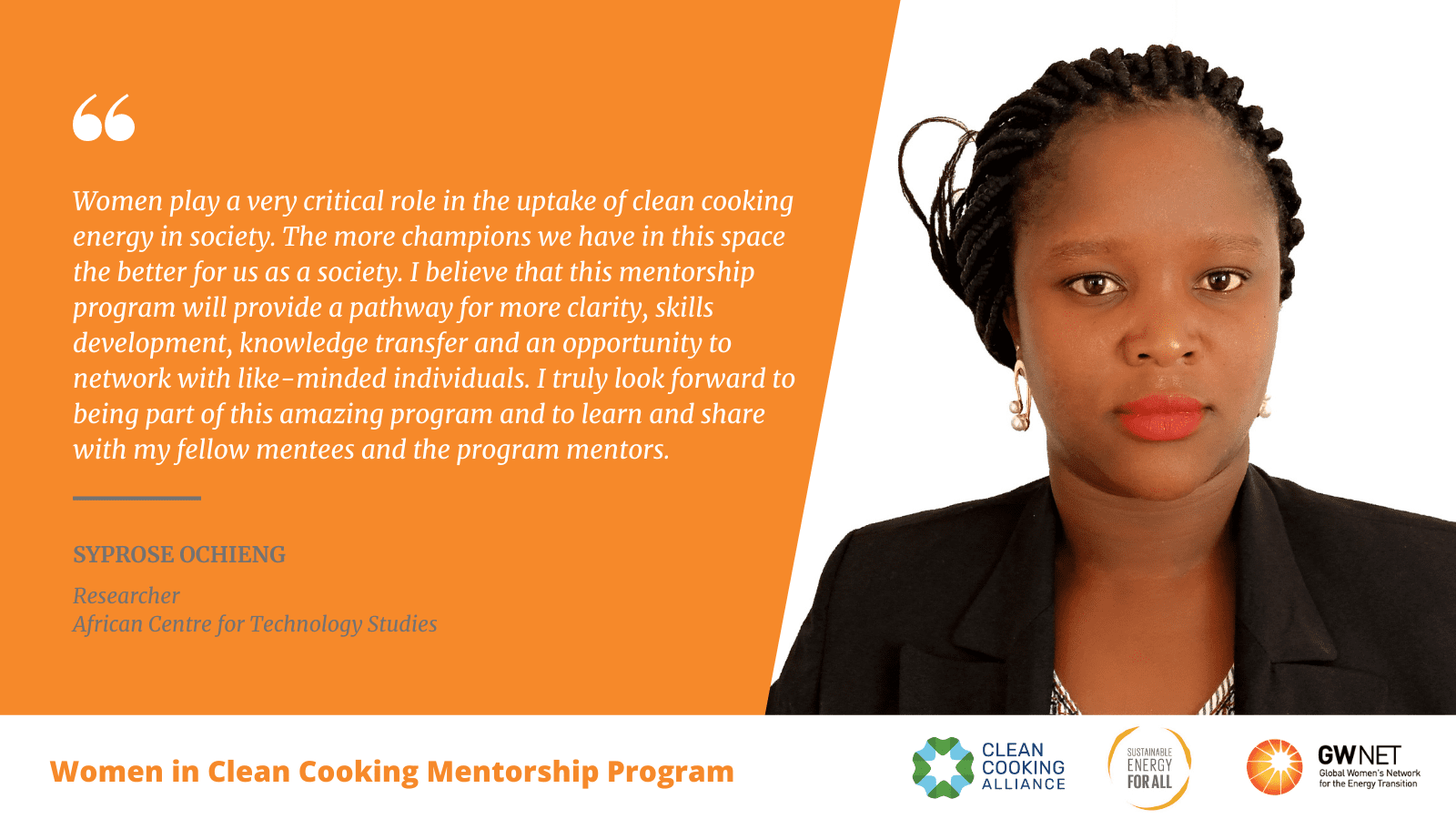 WICC: Syprose Ochieng