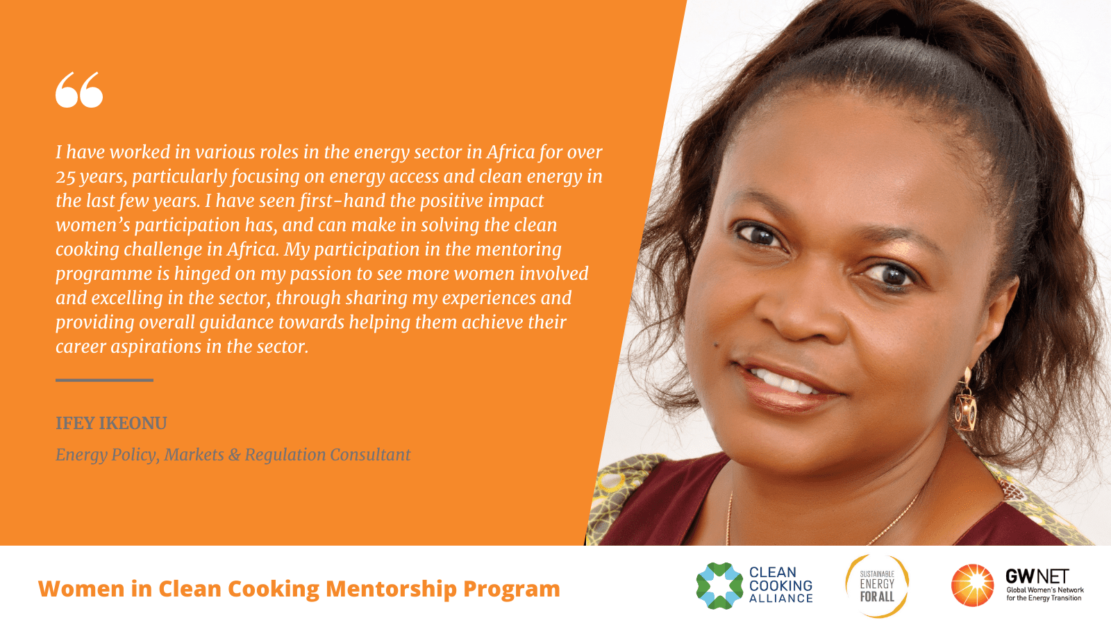 Ifey Ikeonu WICC Mentorship Program