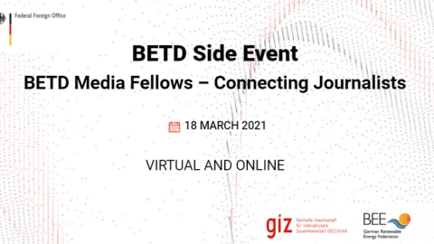 BETD Media Fellows 2021