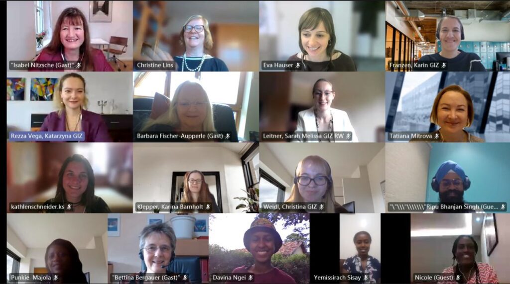 Networking of Networks Event March 2021 Group Screenshot