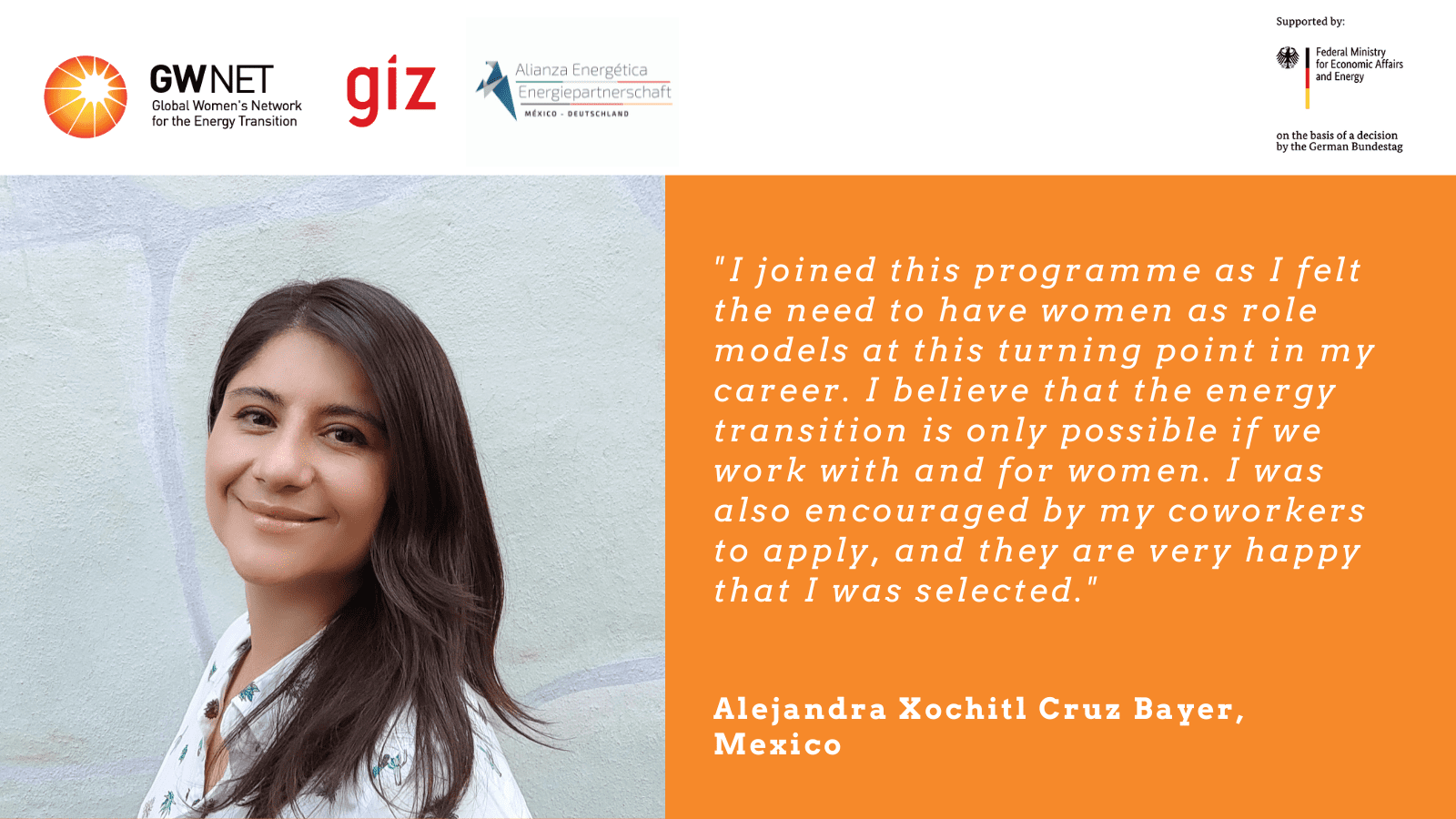 Alejandra Xochitl Cruz Bayer quote