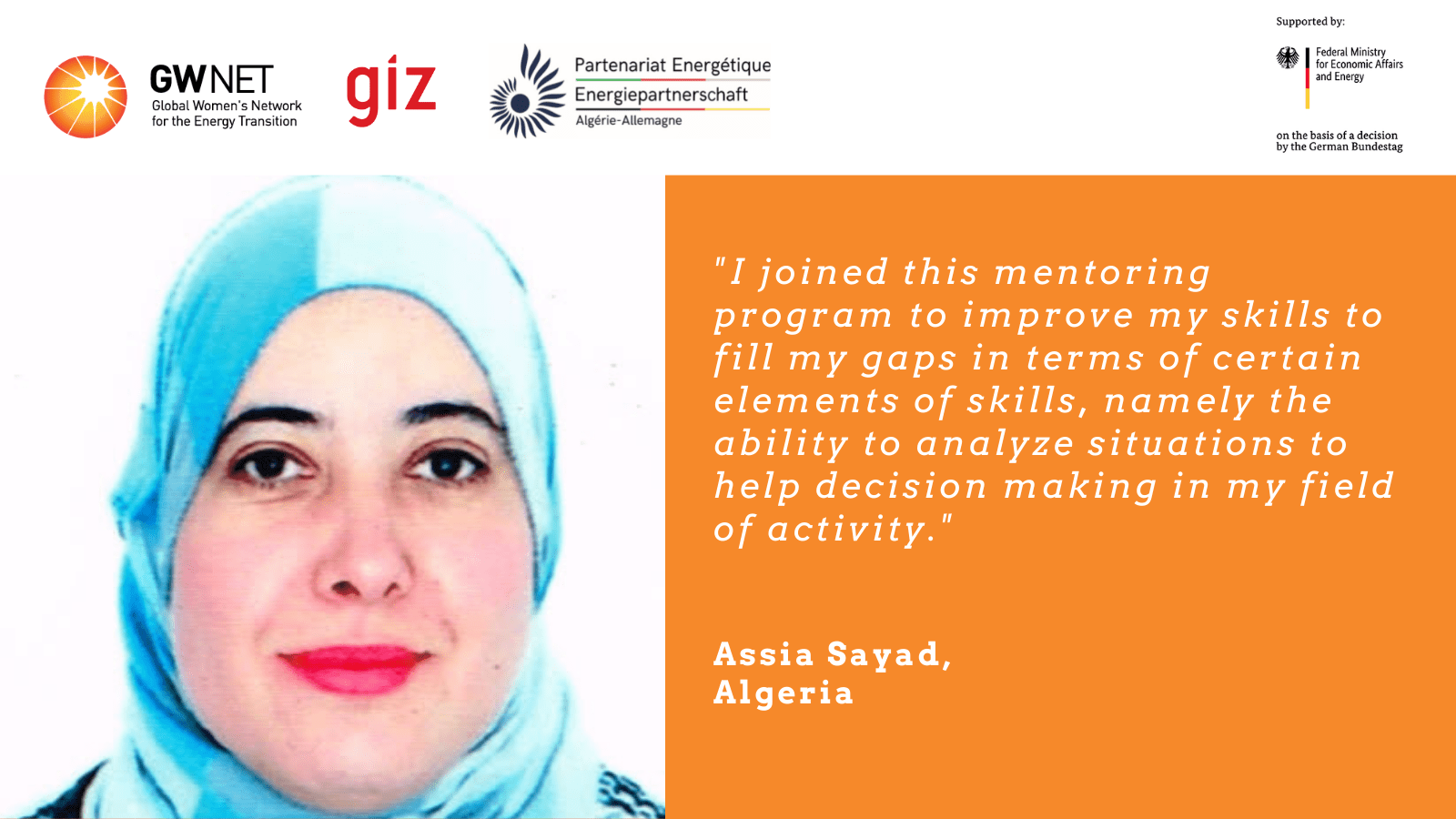 Assia Sayad quote