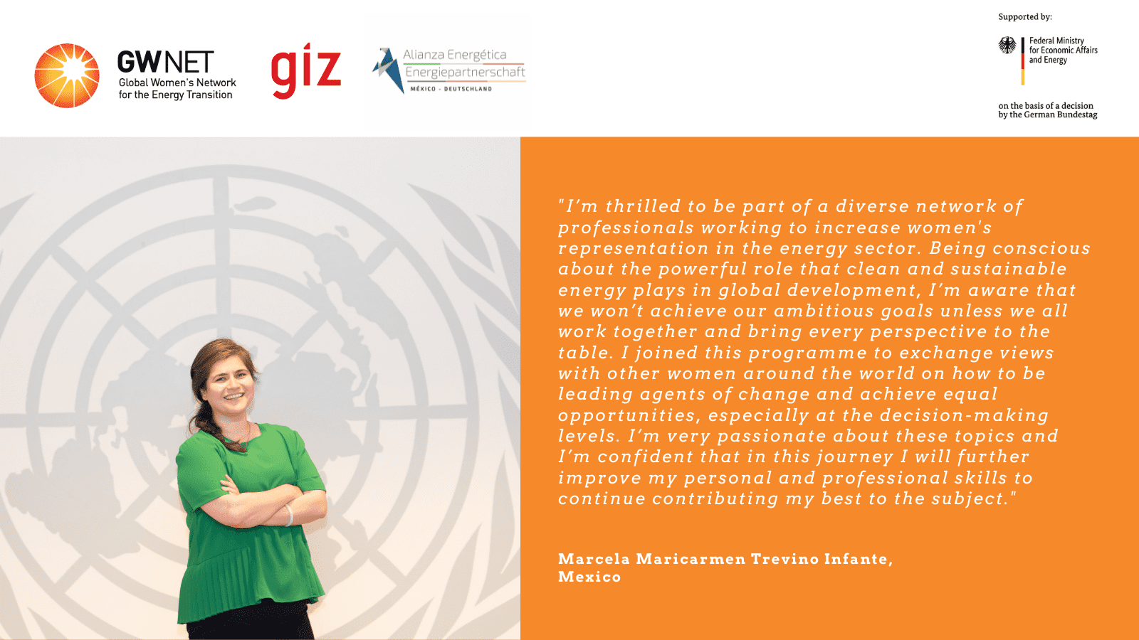 Marcela Maricarmen Trevino Infante quote