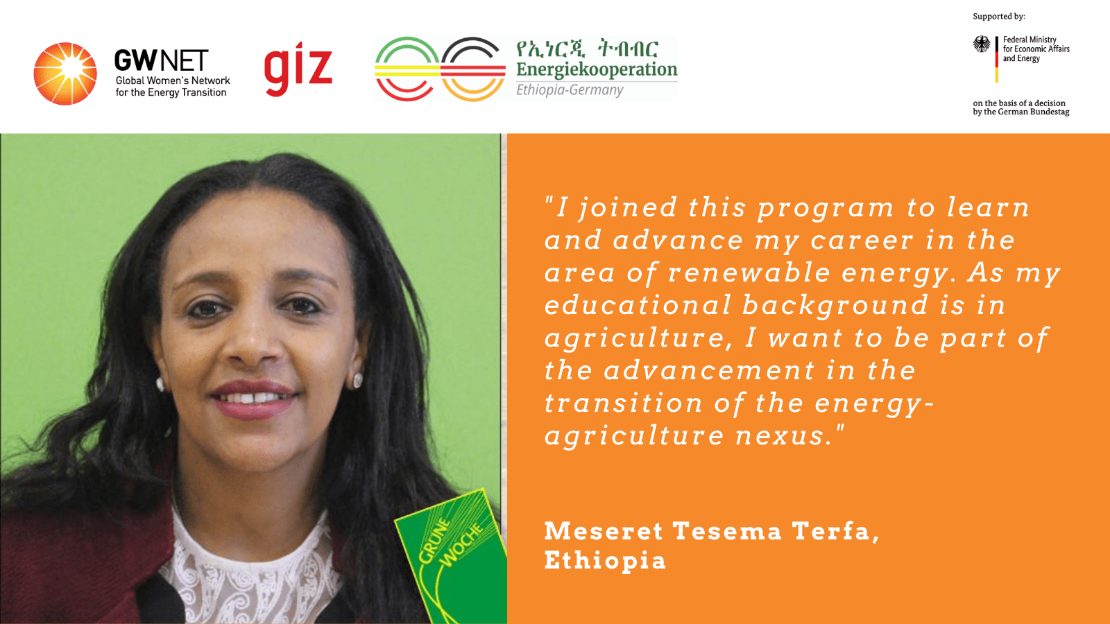 Meseret Tesema Terfa quote