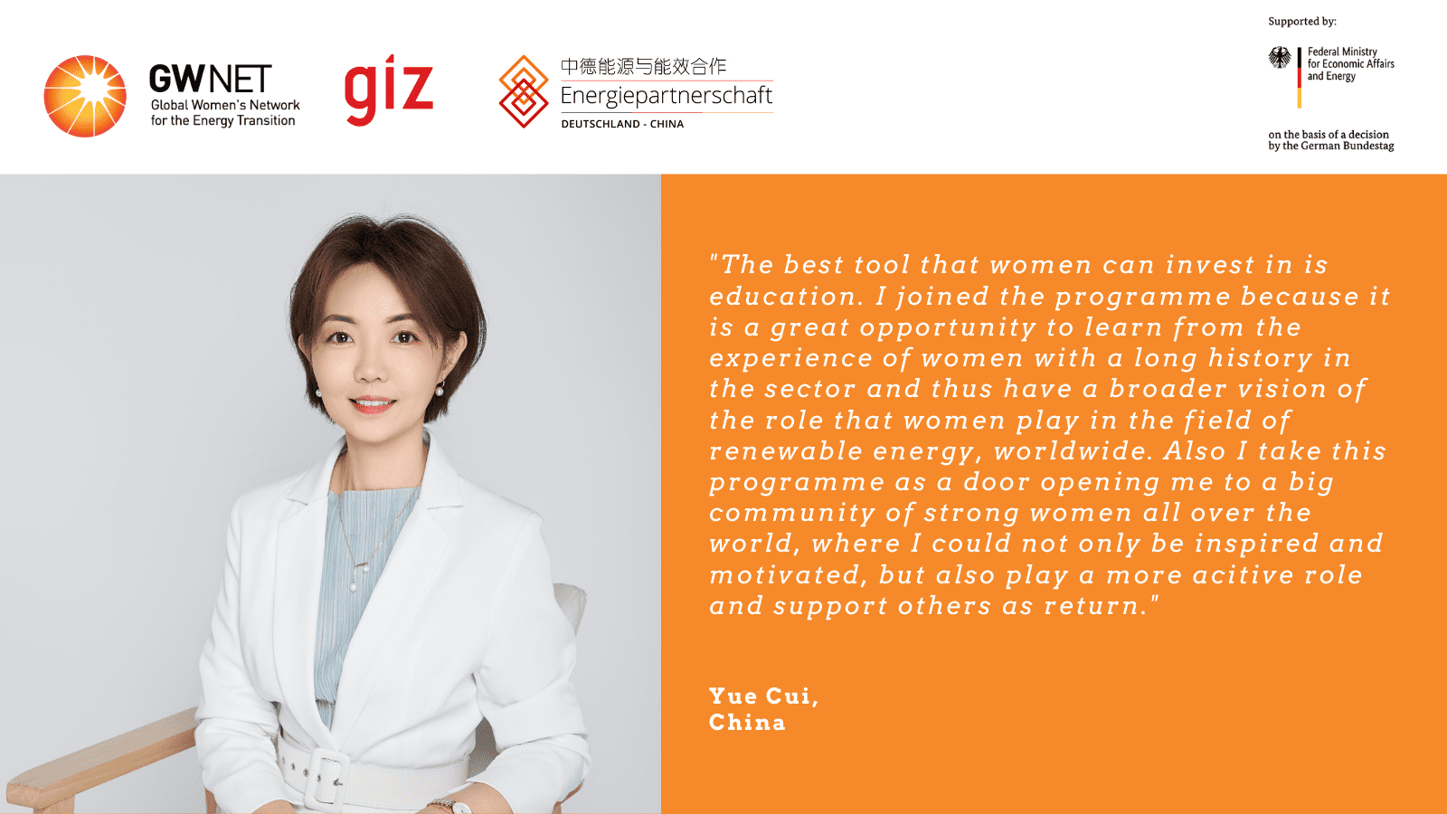 Yue Cui quote