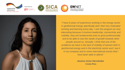 Participant picture and quote