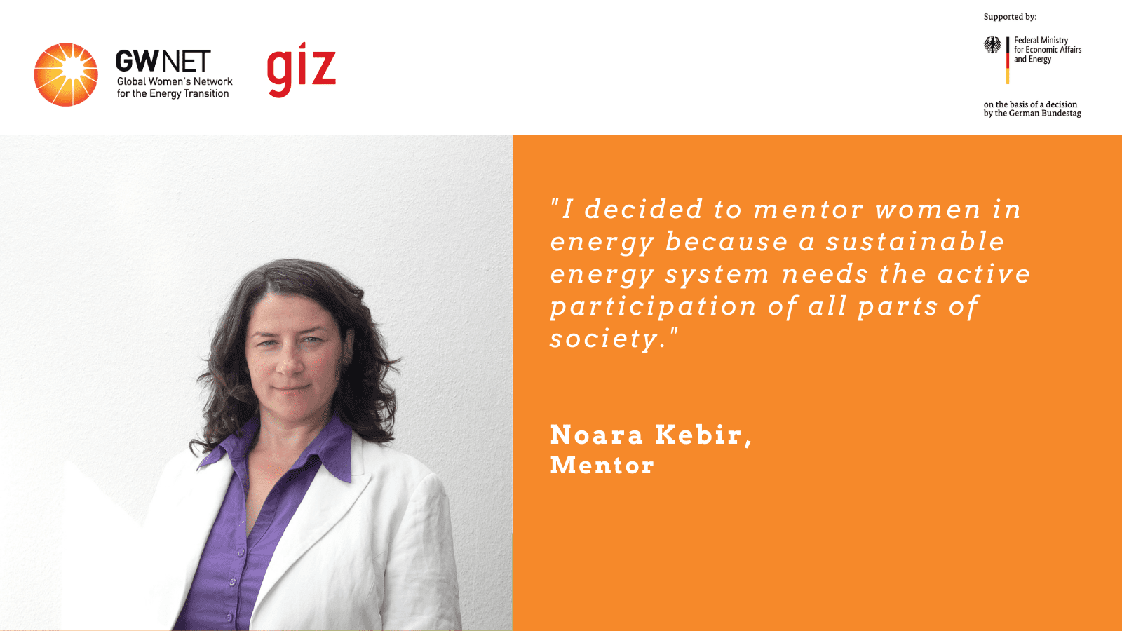 Picture of mentor and quote