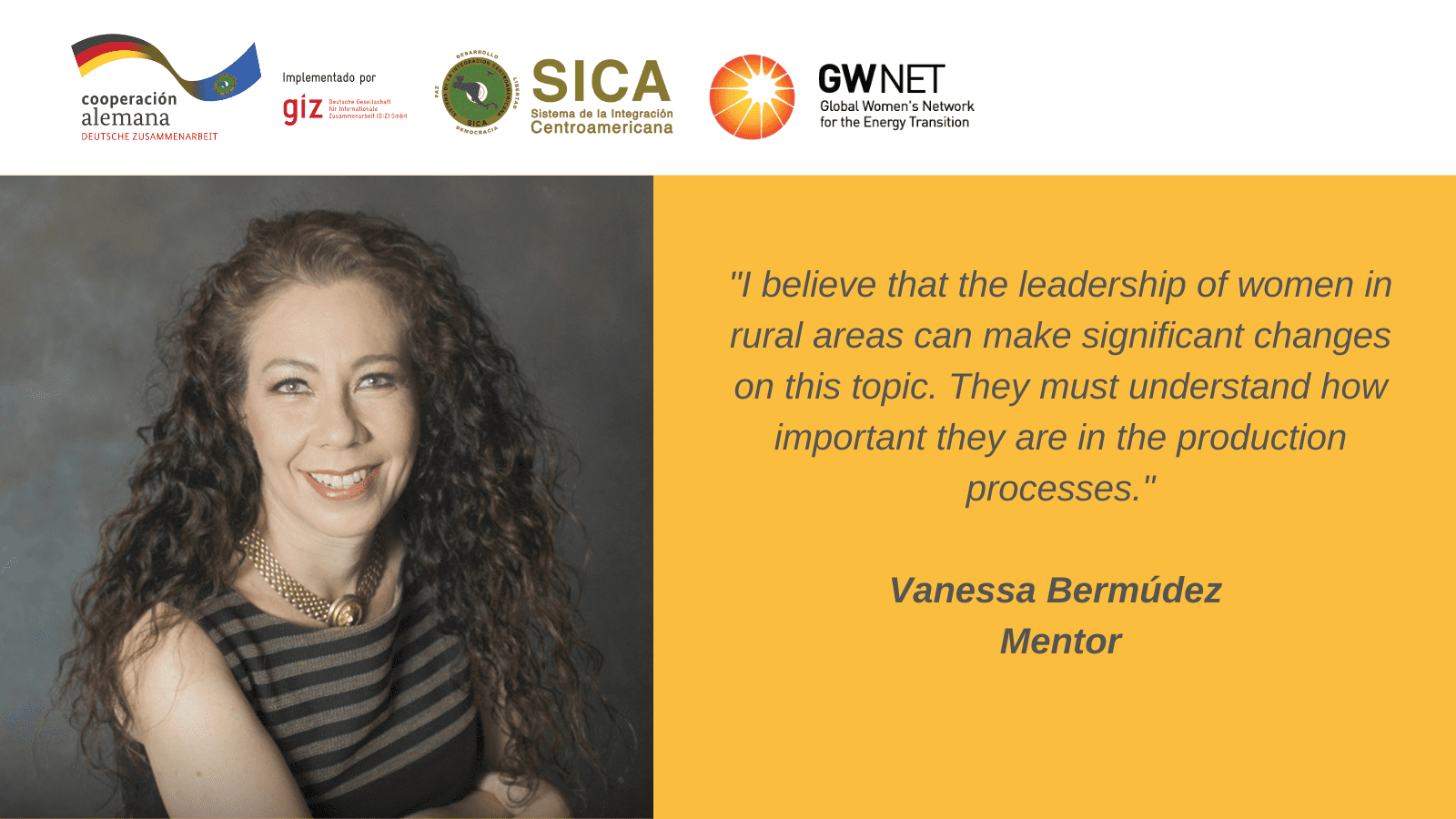 Picture of mentor and quote