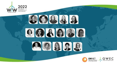 Thumbnail Photos of mentors on the background of the world map with organiser logos