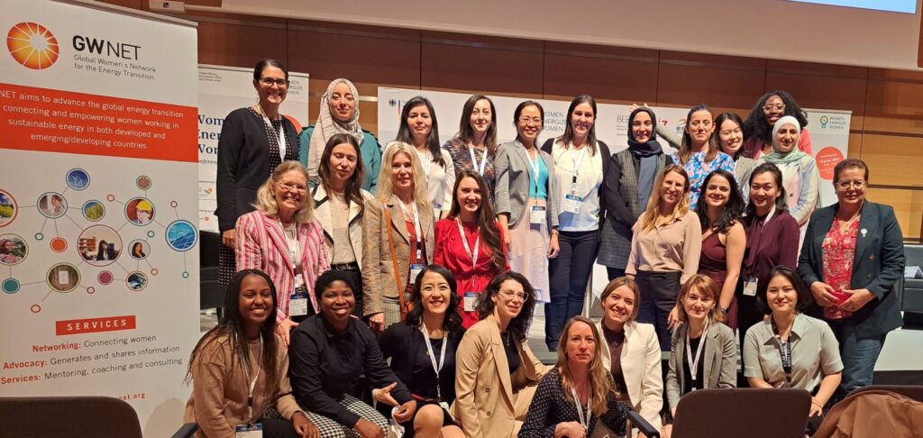 Group photo of women looking into the camera