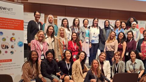 Group photo of women looking into the camera